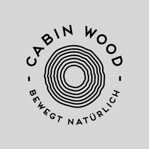 Cabin wood logo