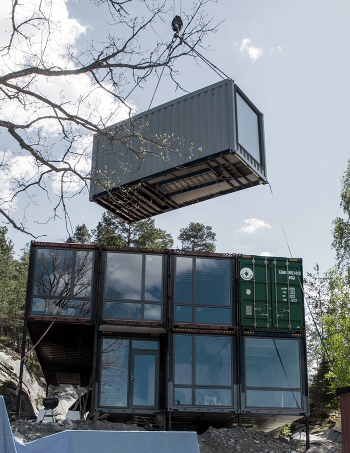 Varmdo Container house Mans Tham